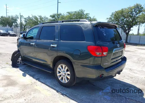 2008 Toyota Sequoia Platinum 5.7L V8 from USA, damaged, VIN 5TDBY67A28S022092